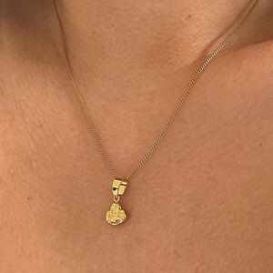 Gold Baby Buddha Necklace